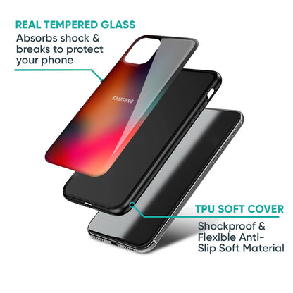 Playful Gradient Glass Case for Samsung Galaxy M56 5G