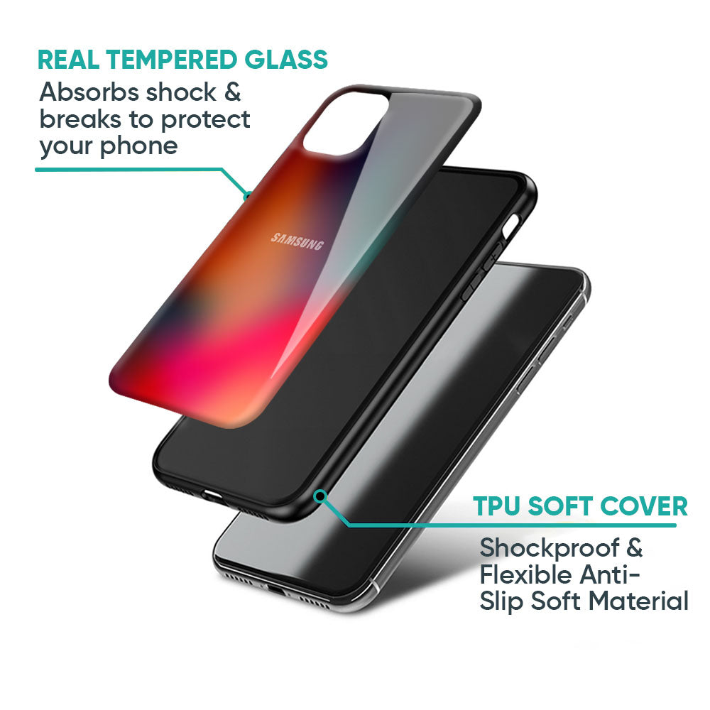 Playful Gradient Glass Case for Samsung Galaxy A57 5G