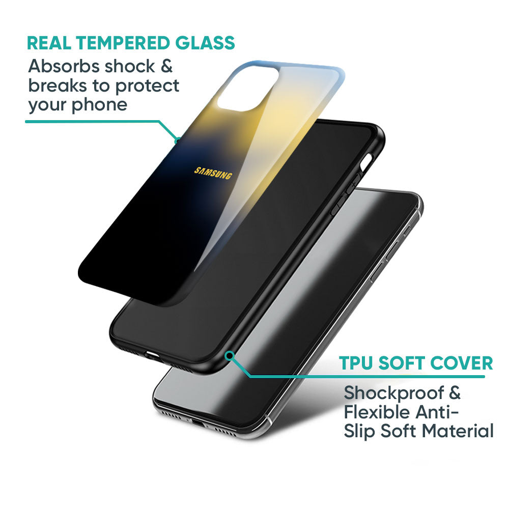 Sunflower Garden Glass Case for Samsung Galaxy M56 5G