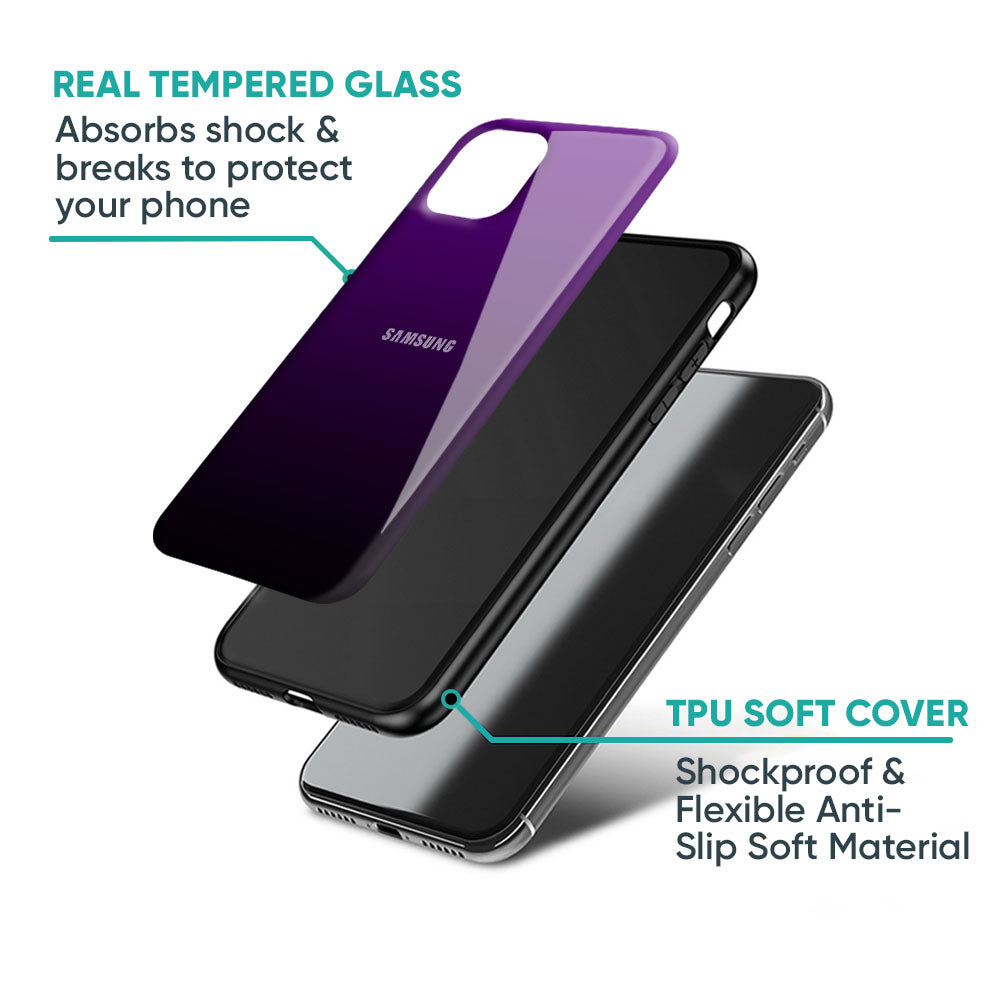 Harbor Royal Blue Glass Case For Samsung Galaxy M56 5G