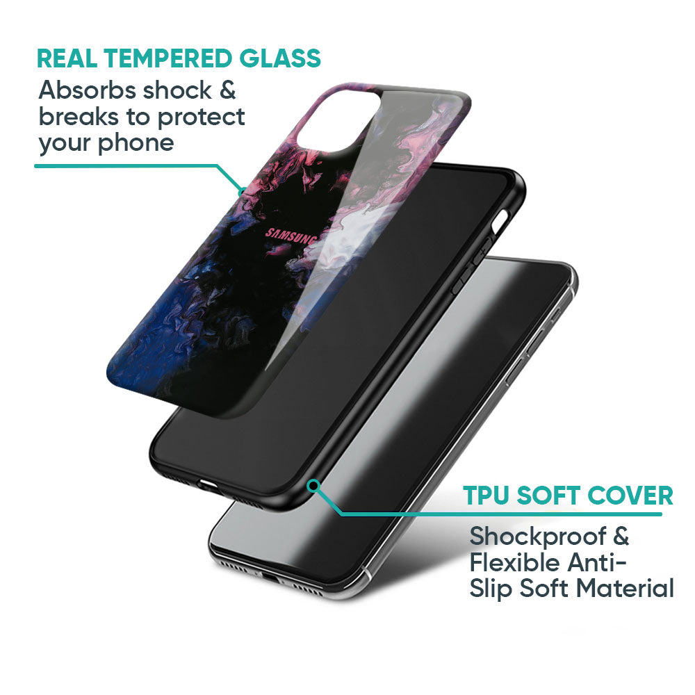 Smudge Brush Glass case for Samsung Galaxy A57 5G