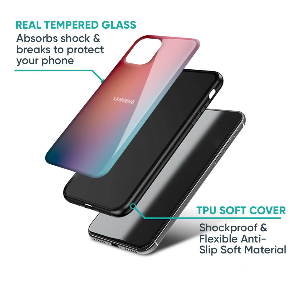 Dusty Multi Gradient Glass Case for Samsung Galaxy M56 5G
