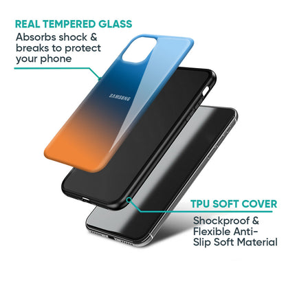 Sunset Of Ocean Glass Case for Samsung Galaxy A57 5G