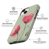 Peony Whisper Tough Case