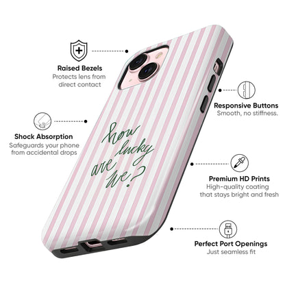 Pink Quote Stripes