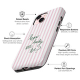 Pink Quote Stripes