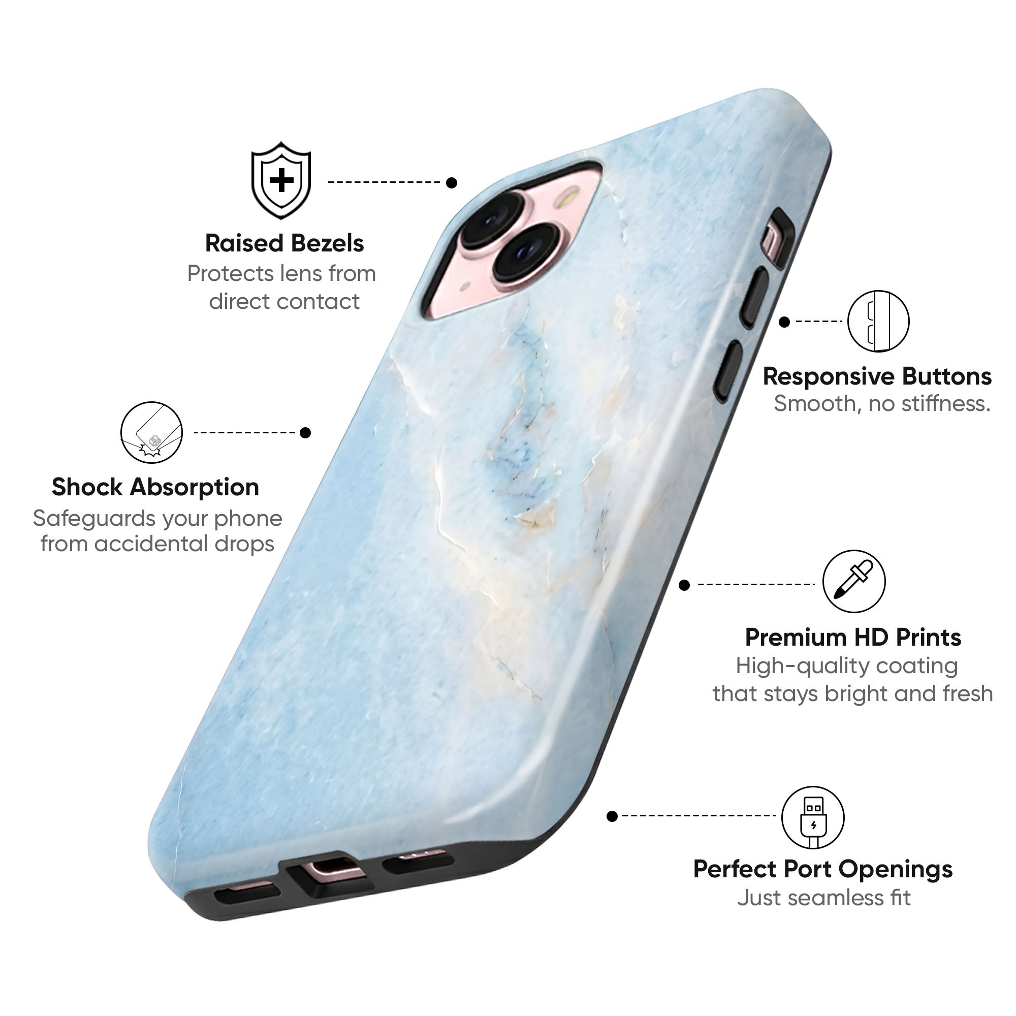 Blue Ice Marble