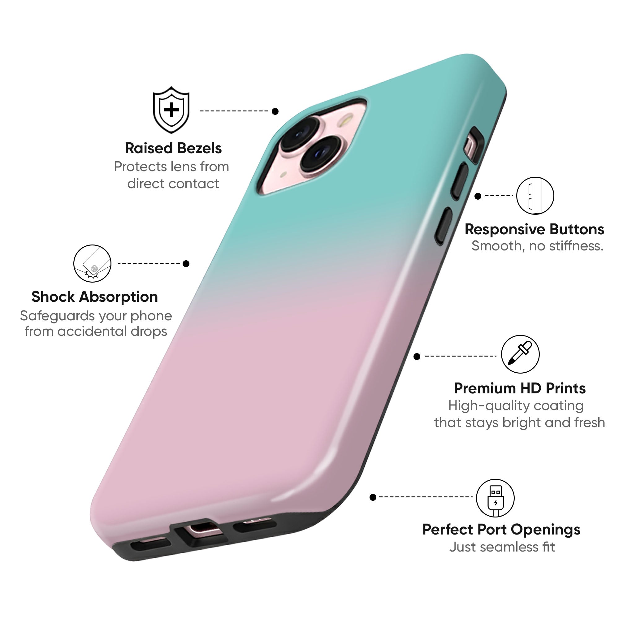 Pastel Fade Tough Case