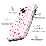 Pink Hearts Mini