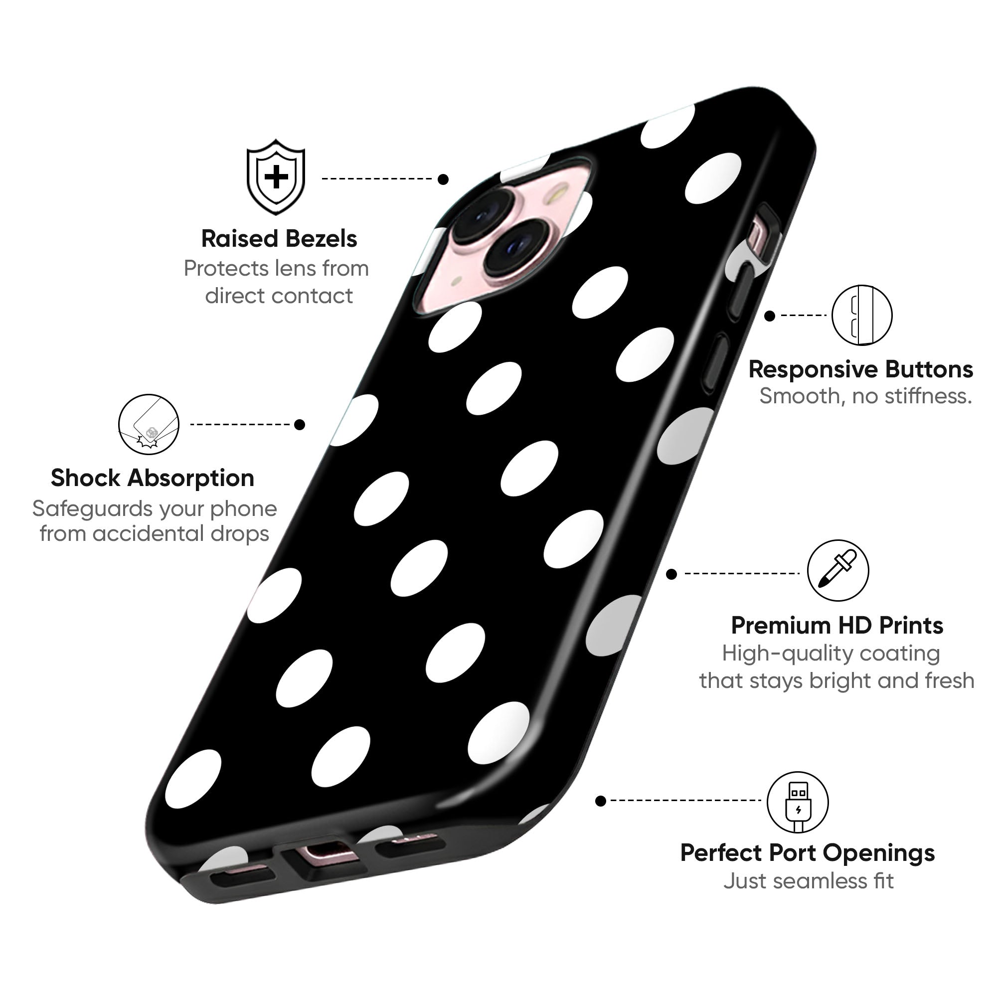 Black White Dots