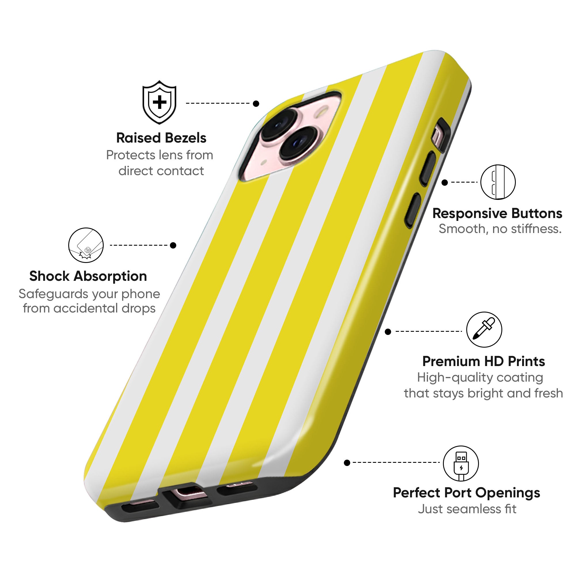 Sunbeam Stripes Tough Case