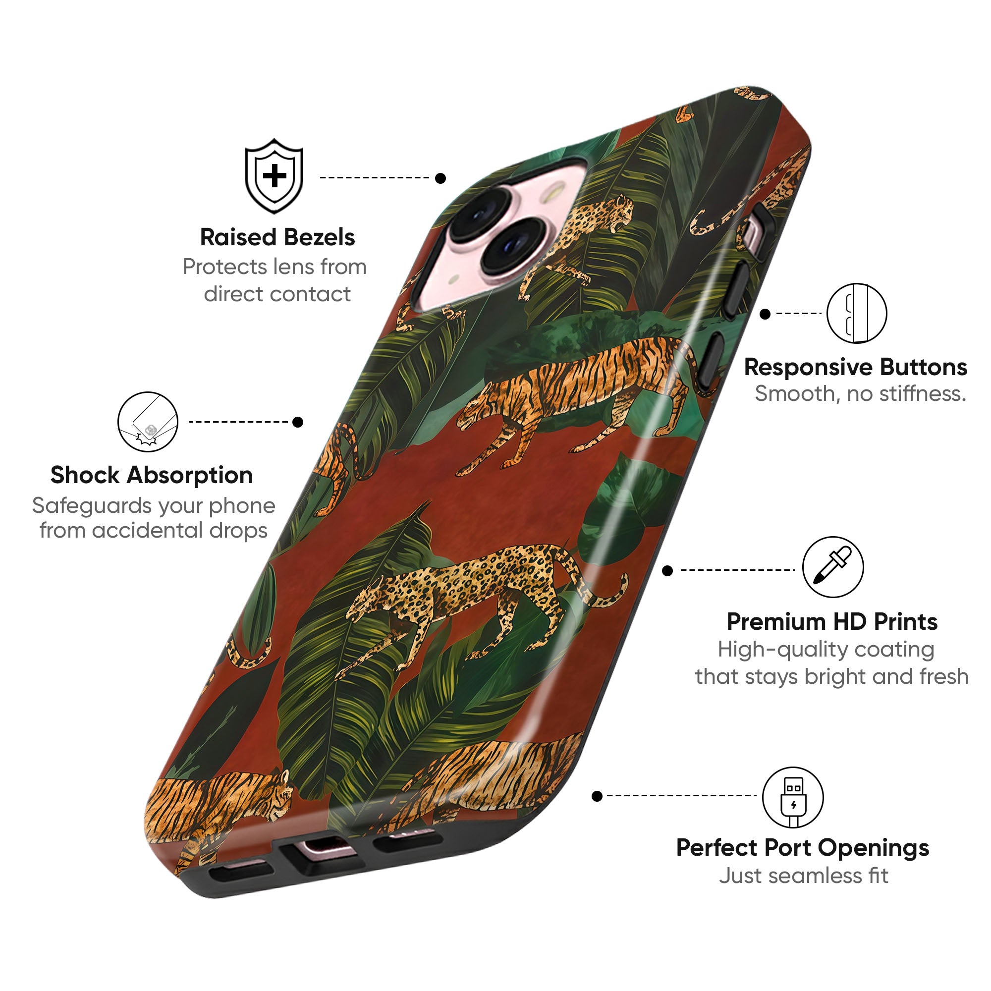 Jungle Royale Tough Case