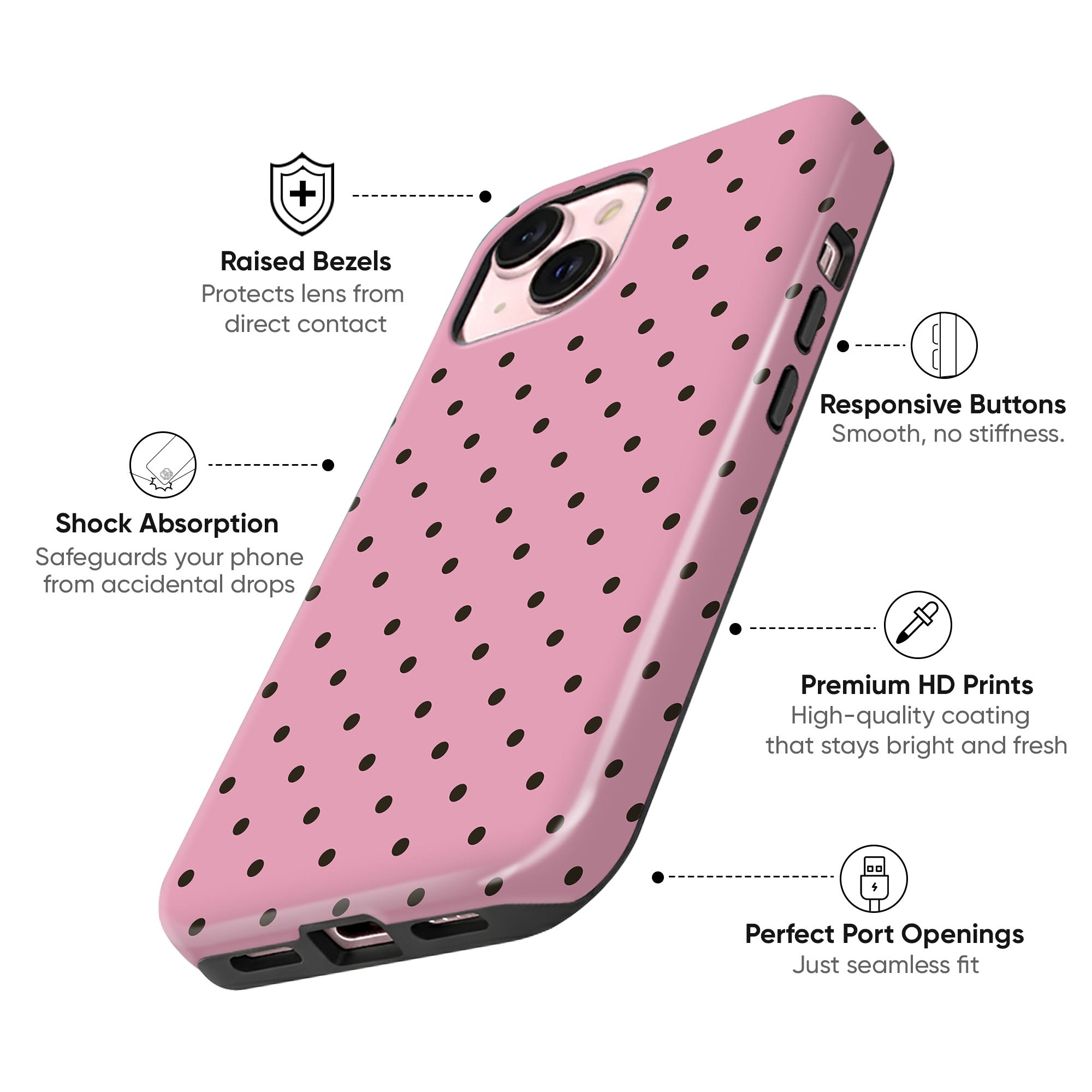 Minnie Dot Tough Case