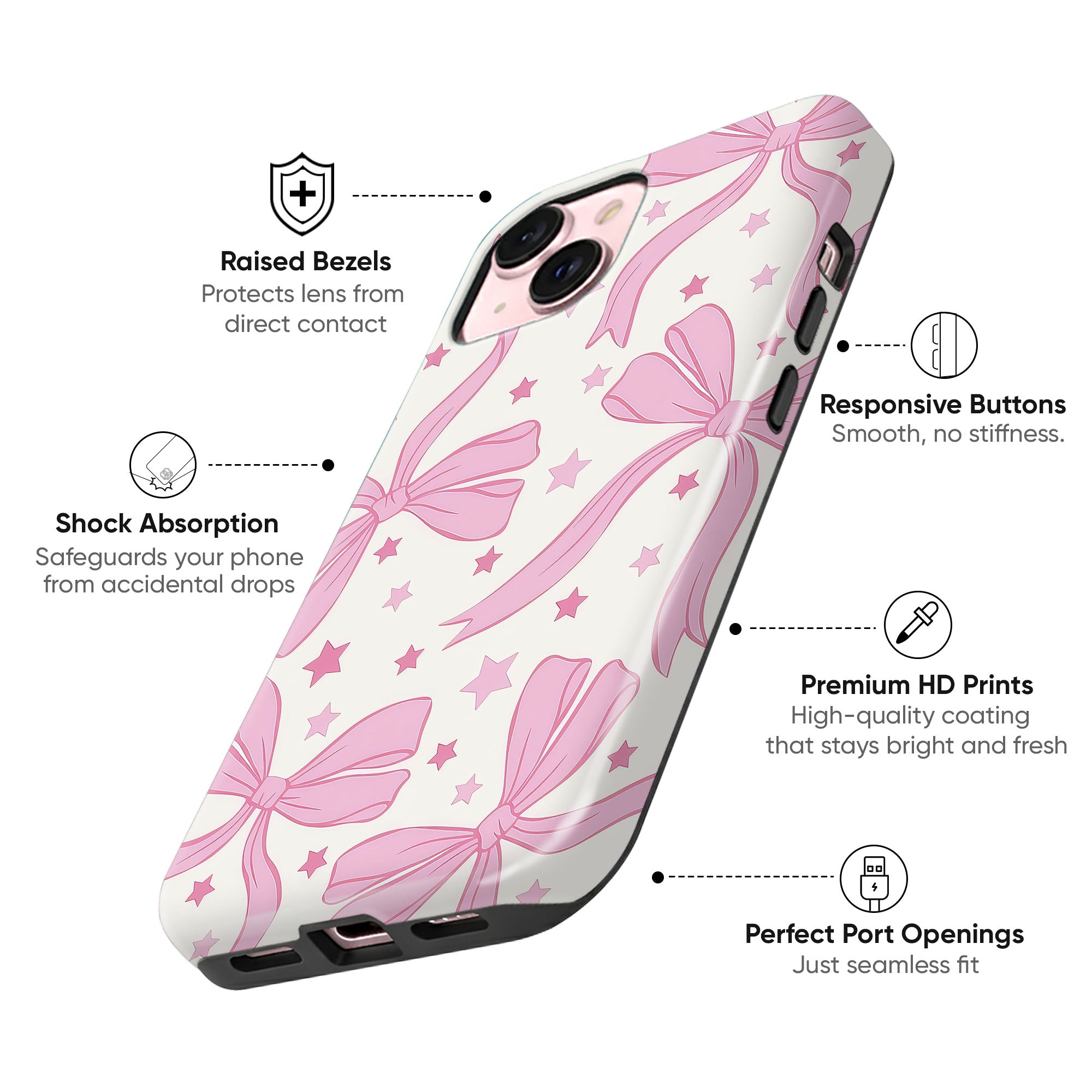 Ballet Ribbon Tough Case