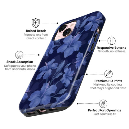 Midnight Hibiscus Tough Case