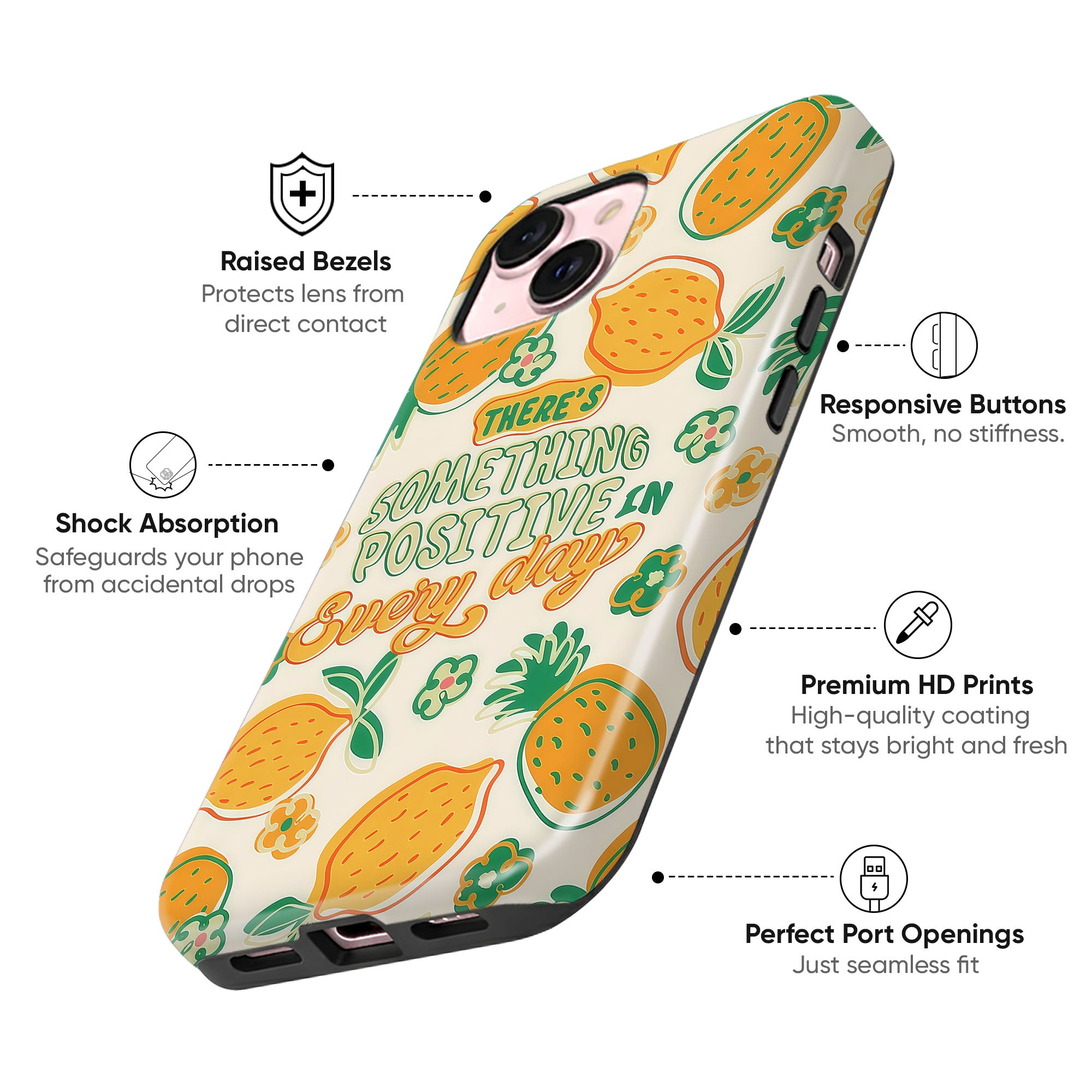 Zesty Lemon Tough Case
