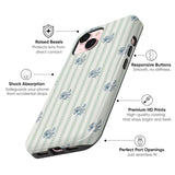 Ditsy Stripe Tough Case