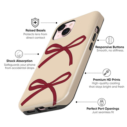 Scarlet Bow Tough Case