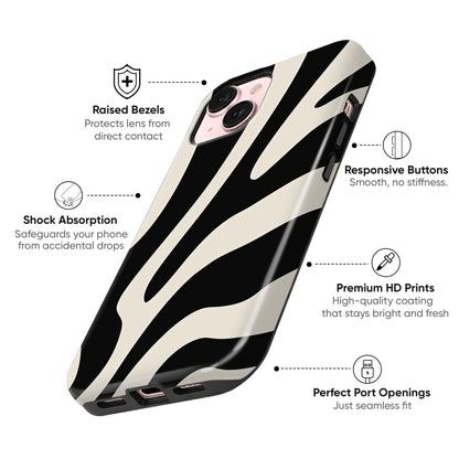 Psychedelic Zebra Tough Case
