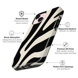 Psychedelic Zebra Tough Case