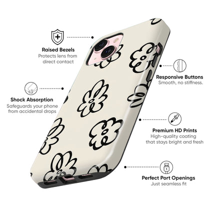 Doodle Sketch Tough Case