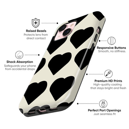 Blackout Heart Tough Case