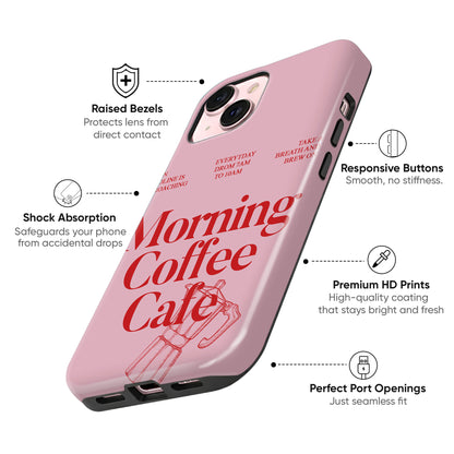 Morning Coffee Club Tough Case