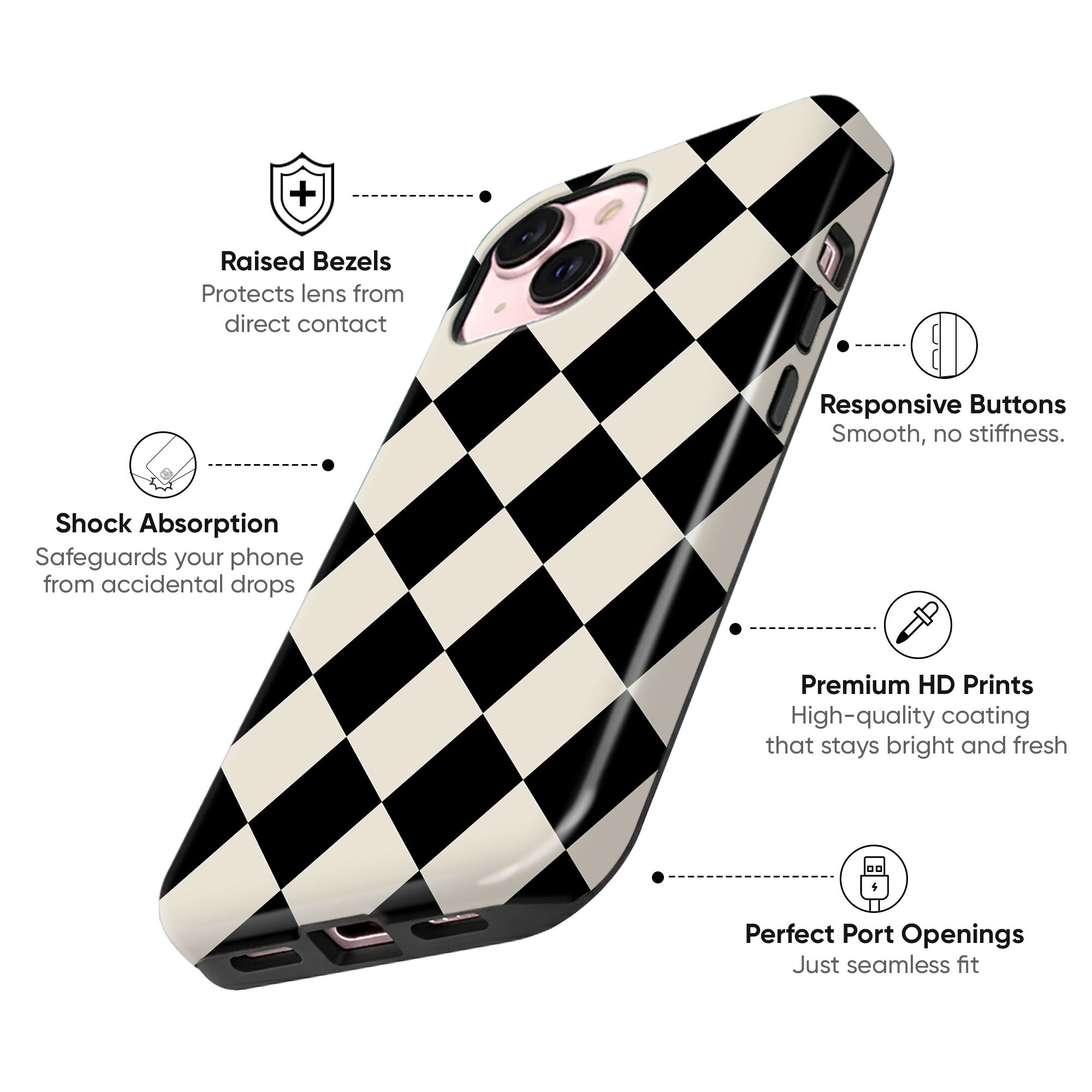 Race Flag Tough Case