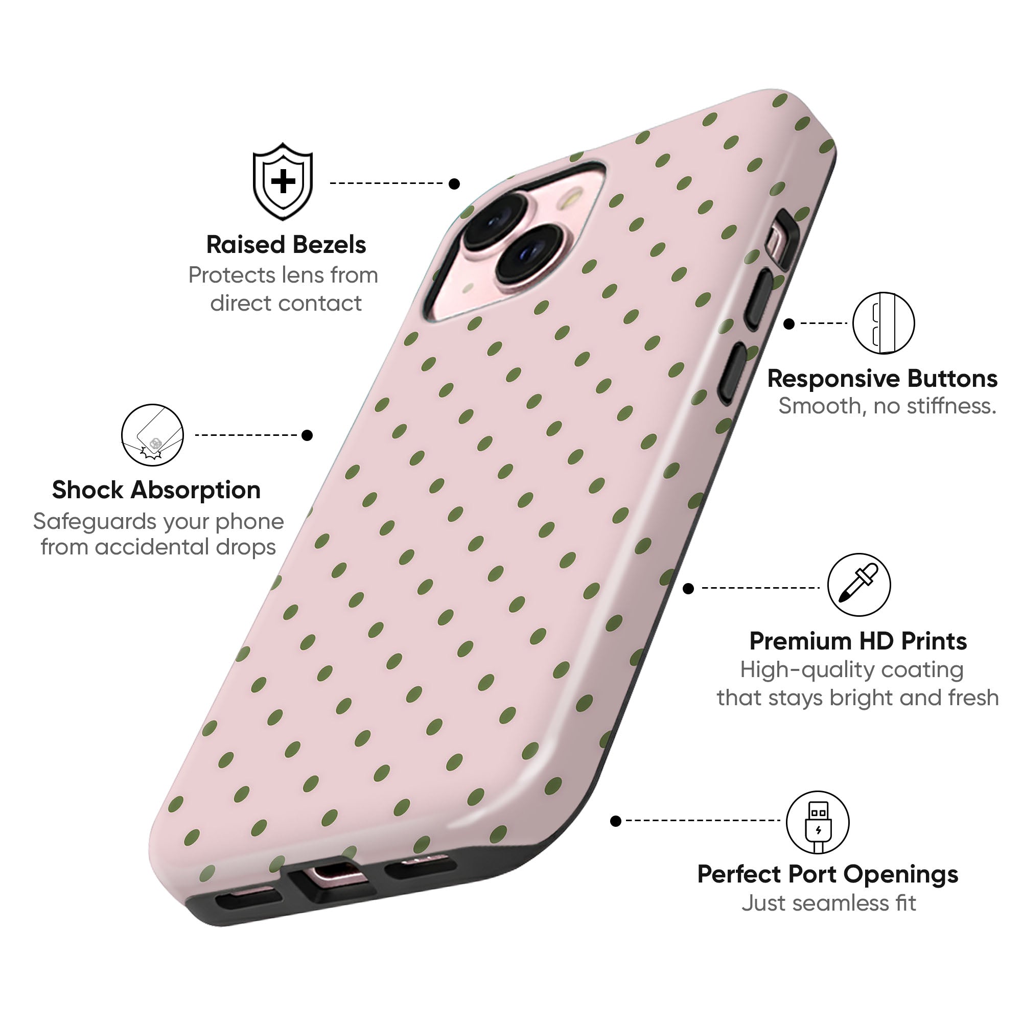 Clover Petal Tough Case