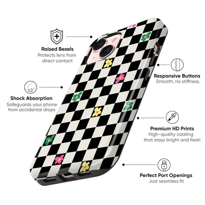 Flower Checkmate Tough Case