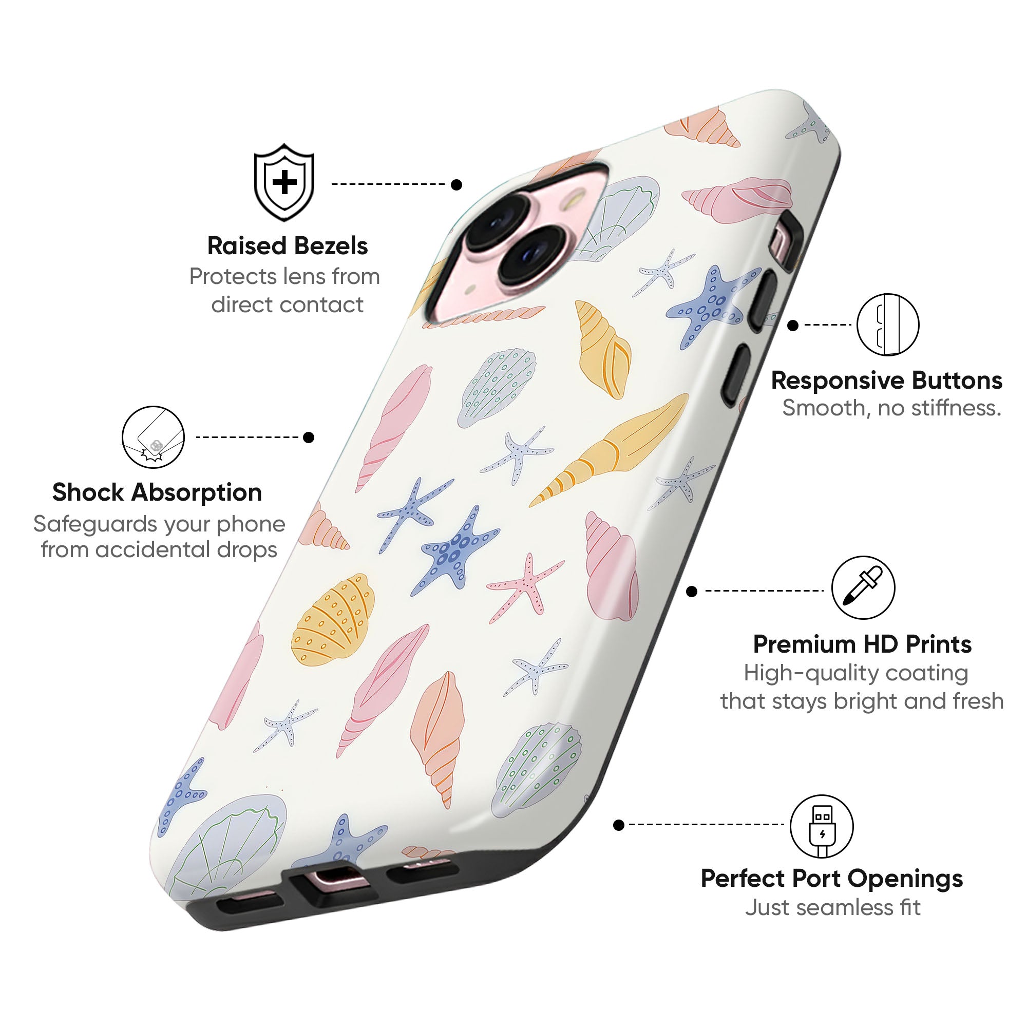 Pastel Oceanography Tough Case