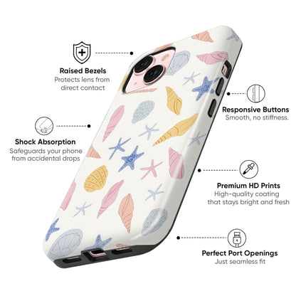 Pastel Oceanography Tough Case