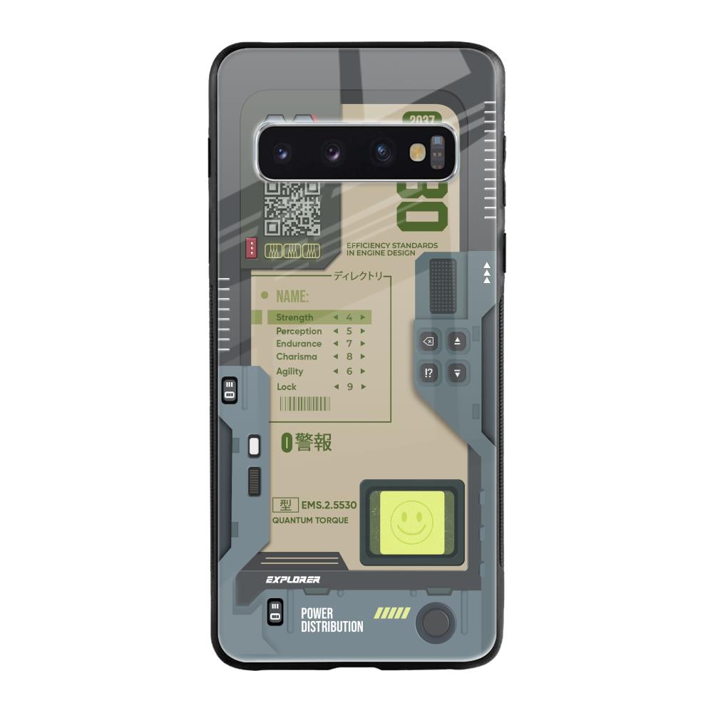 Art Station Samsung Galaxy S10 Plus Glass Back Cover Online