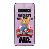 Don't Kill My Vibe Samsung Galaxy S10 Plus Glass Back Cover Online