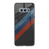Carbon Inspired Samsung Galaxy S10E Glass Back Cover Online