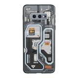 Retro Futuristic Samsung Galaxy S10E Glass Back Cover Online