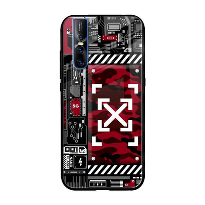 Technology Art Vivo V15 Pro Glass Back Cover Online
