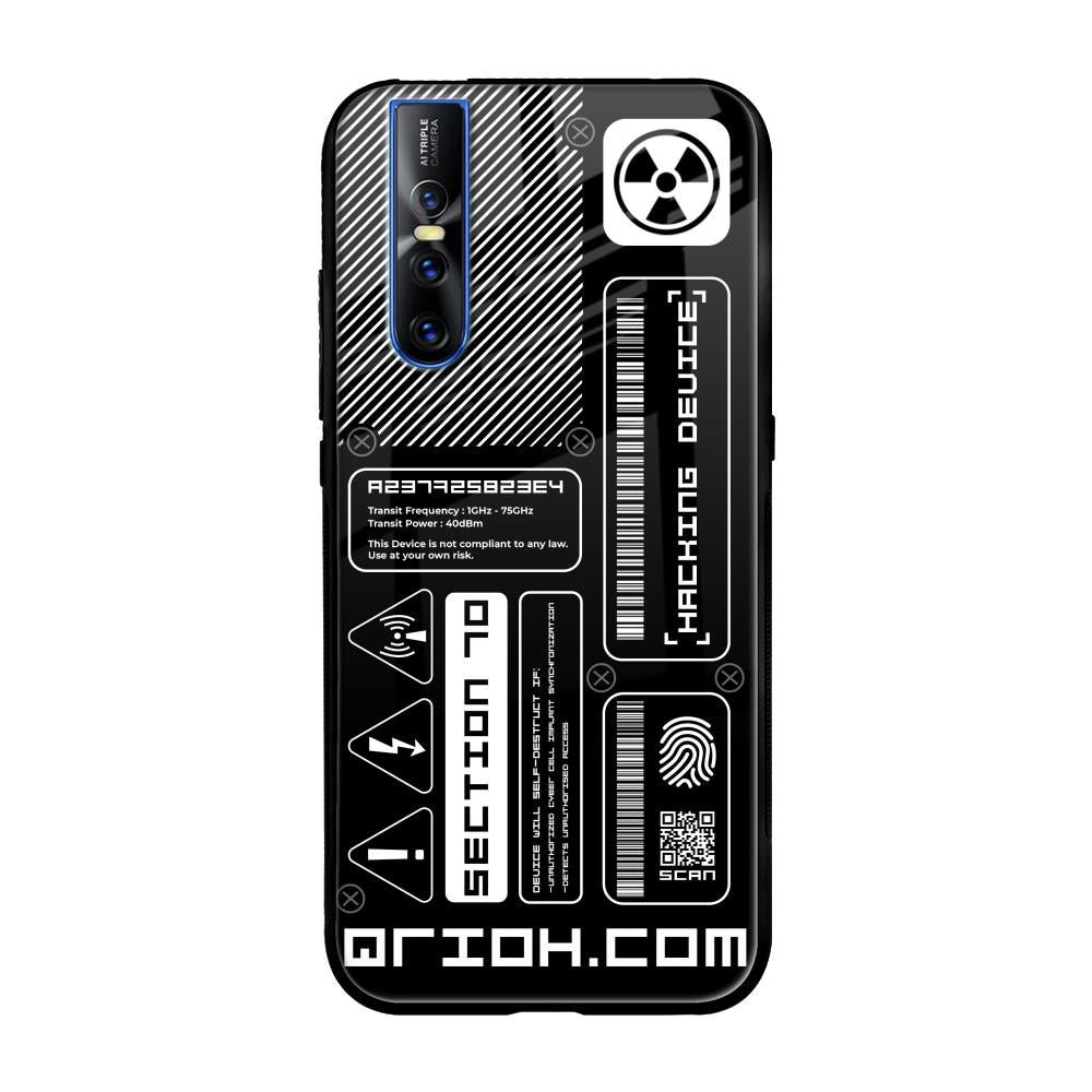 Futuristic Art Vivo V15 Pro Glass Back Cover Online
