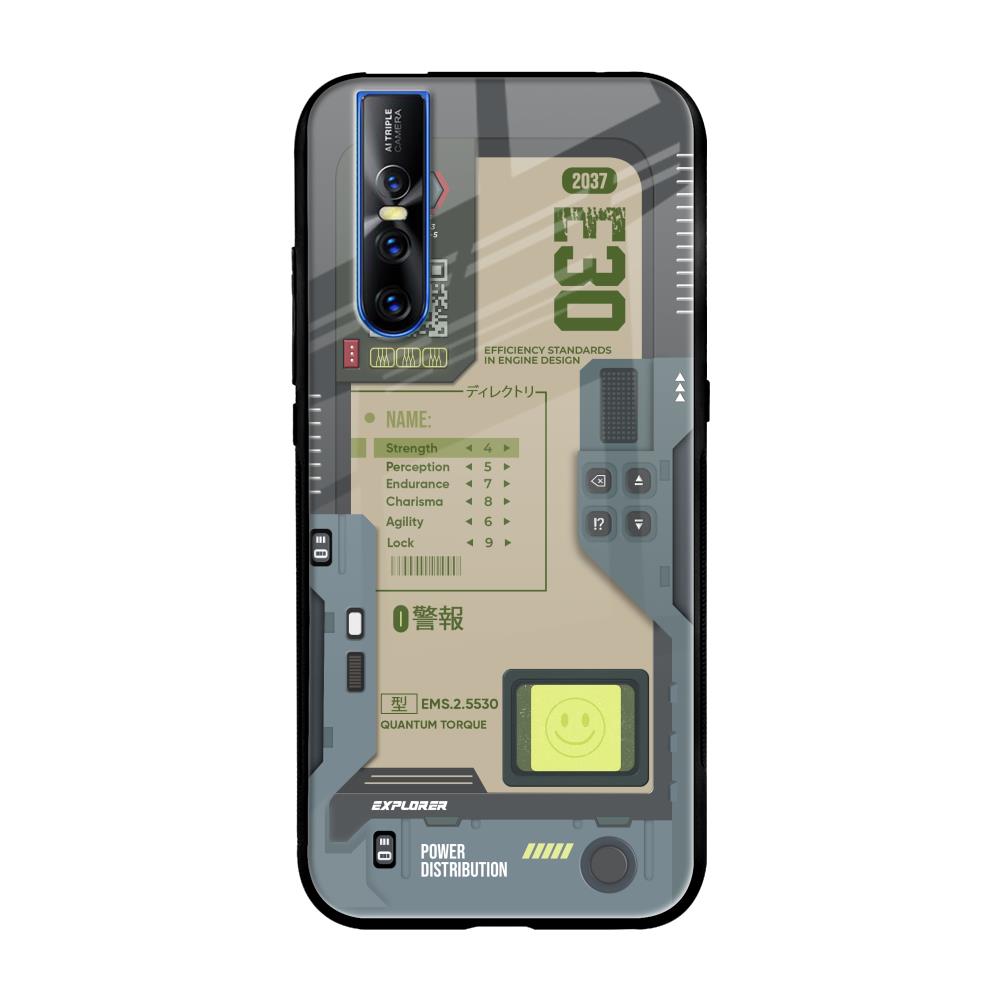 Art Station Vivo V15 Pro Glass Back Cover Online