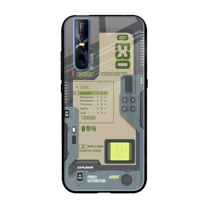 Art Station Vivo V15 Pro Glass Back Cover Online