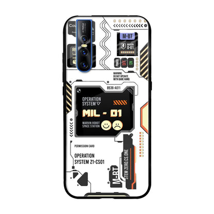 Tech Display Vivo V15 Pro Glass Back Cover Online