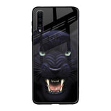 Angry Black Leopard Samsung Galaxy A50 Glass Back Cover Online