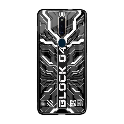 Monochrome Magic Oppo F11 Pro Glass Back Cover Online