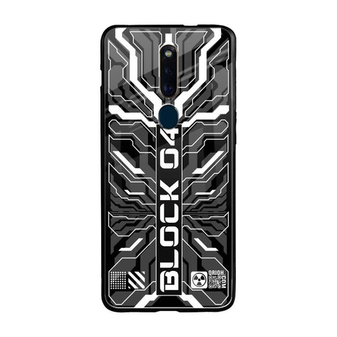 Monochrome Magic Oppo F11 Pro Glass Back Cover Online
