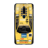 Yellow Racing Car Oppo F11 Pro Glass Back Cover Online