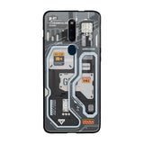 Retro Futuristic Oppo F11 Pro Glass Back Cover Online