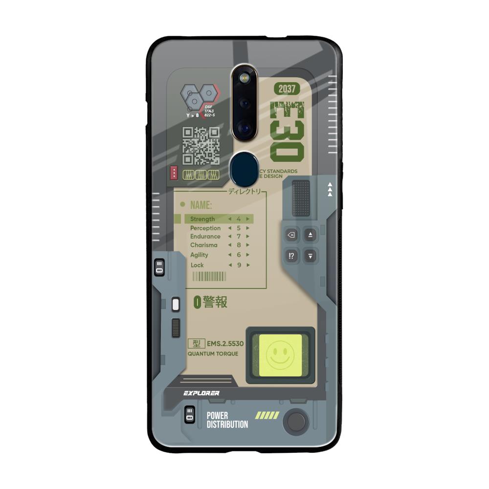 Art Station Oppo F11 Pro Glass Back Cover Online