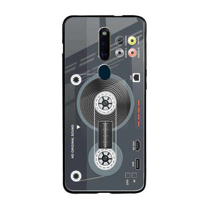Retro Recorder Oppo F11 Pro Glass Back Cover Online