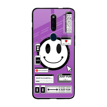 Code with Smile Oppo F11 Pro Glass Back Cover Online