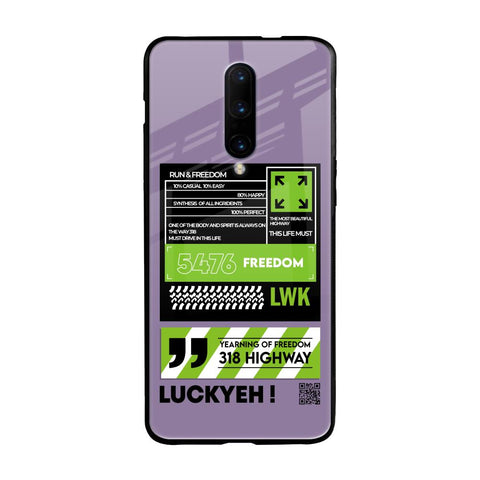 Run & Freedom OnePlus 7 Pro Glass Back Cover Online